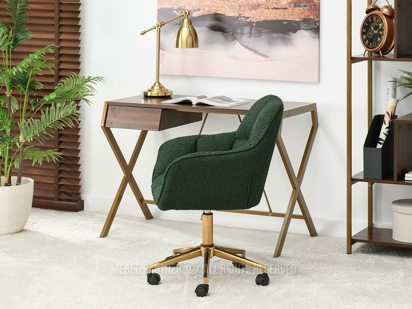 Fotoliu Island (verde + crom)