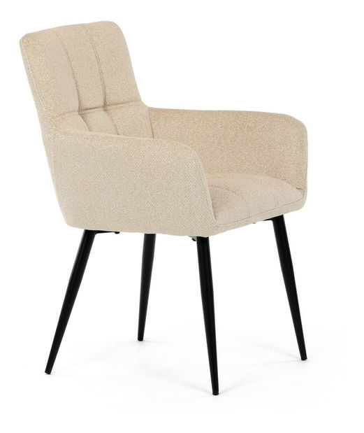 Jedálenská stolička Dedicada (krémová)