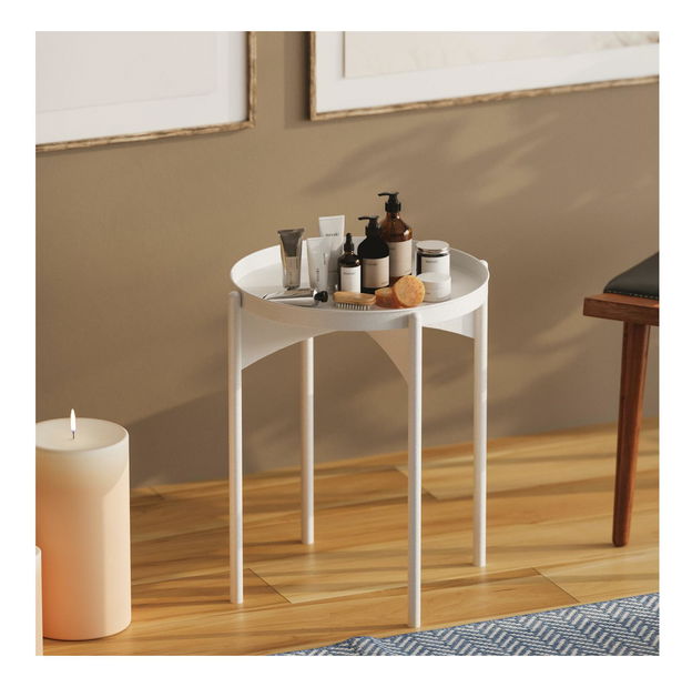 Dohányzóasztal Museli 5 (fehér) 