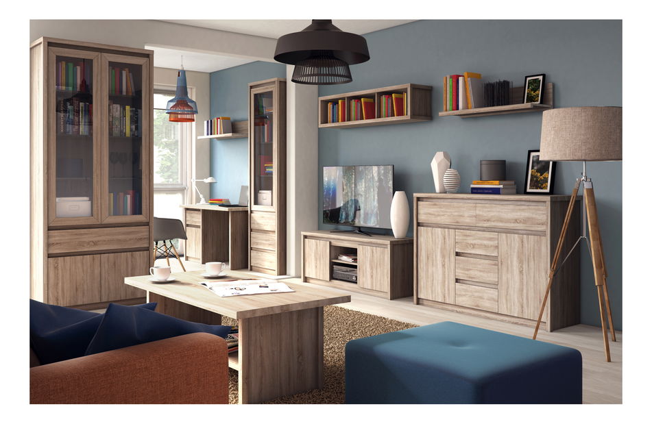 Komoda Noella 2D1S (hrast sonoma)