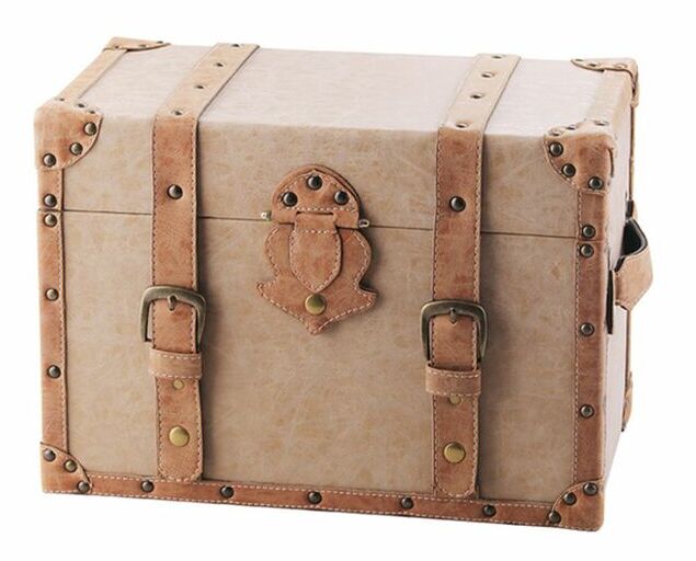 Truhlica MARULAN (33 cm) (hnedá)