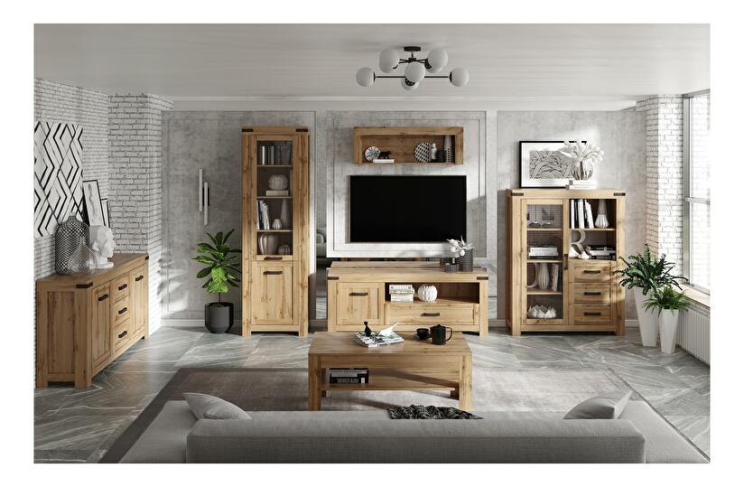 Mobilier living Mirella 1 (stejar wotan)