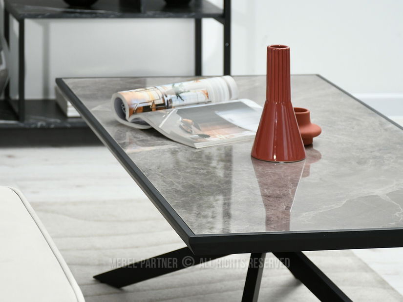 Stolić za kavu Flint (grafit + crna)