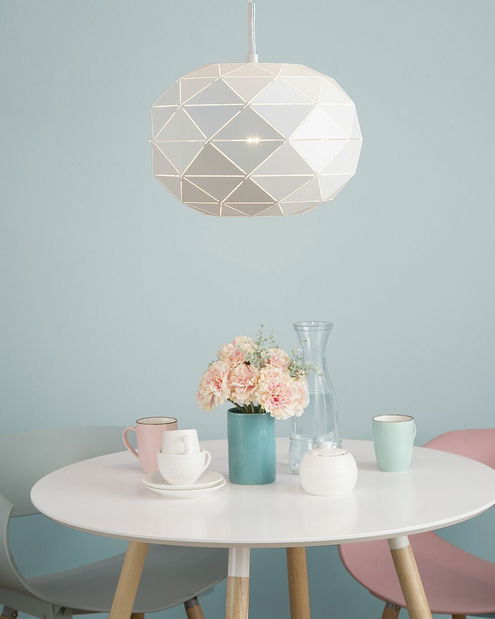 Závesná lampa Rever (biela)