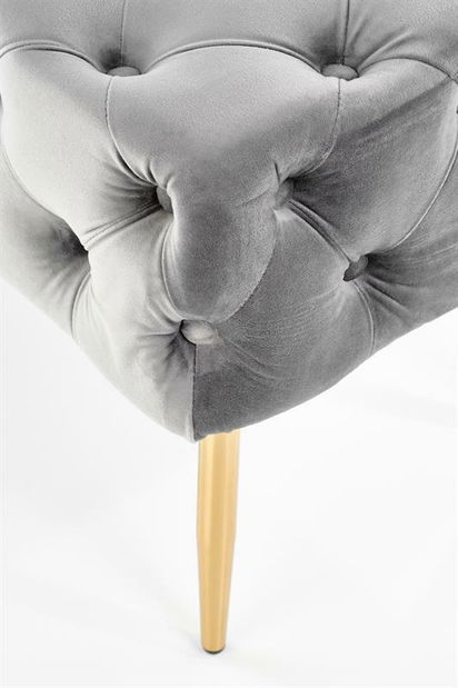 Klupa Alesha (siva + zlatna)