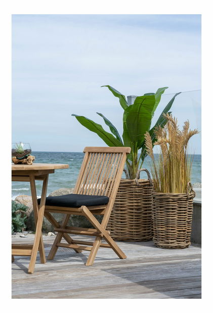 Záhradná stolička Tvevania 1 (prírodná)