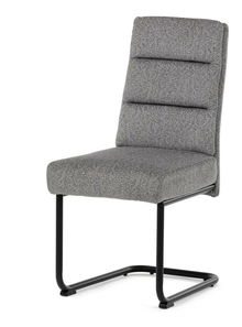 Jedálenská stolička Detener (strieborná)