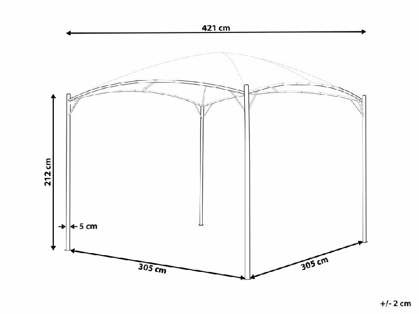 Pergola Vomite (siva) 