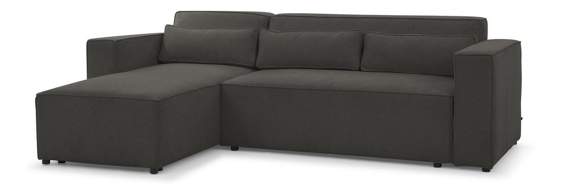 Sarokkanapé Castello 1 (fekete) (B)