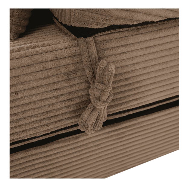 Rozkladacie kreslo Plantearan (svetlohnedá) 