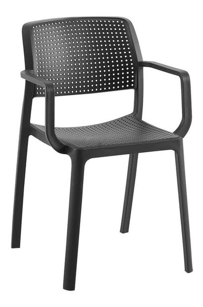 Jedálenská stolička Benton (čierna)