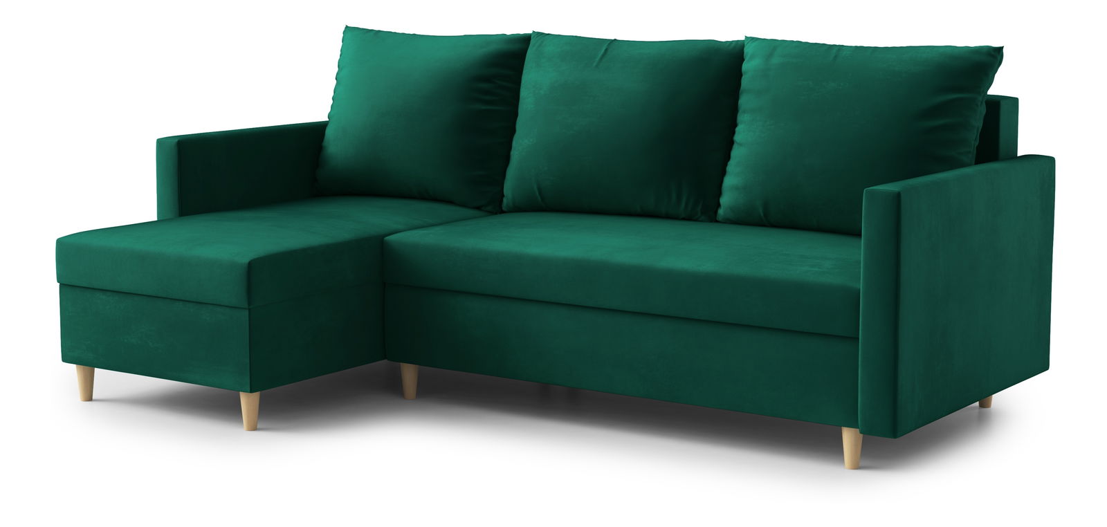 Sarokkanapé Ronaldo (B) (sötétzöld)