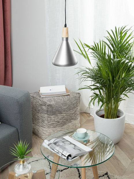 Závesná lampa Adar (strieborná)