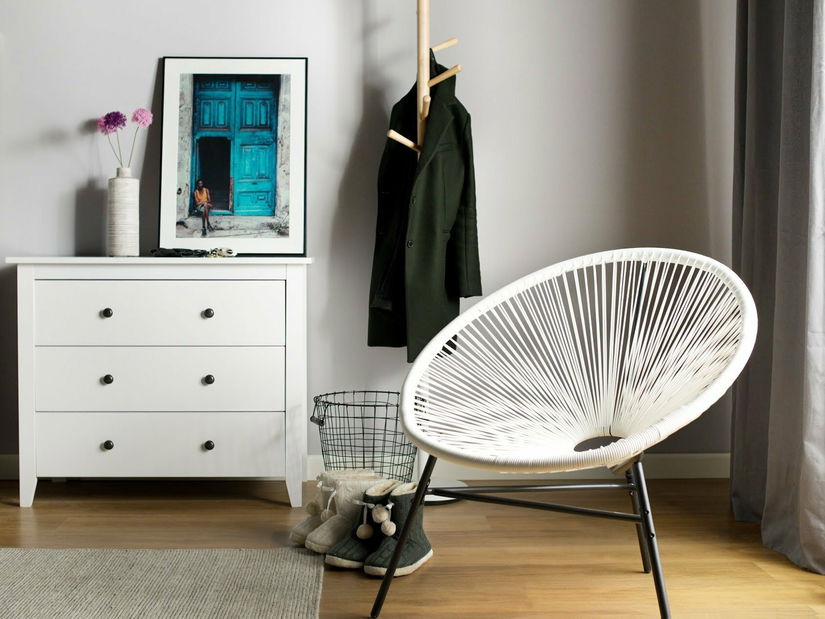 Stolička Alvarez (biela) *výpredaj