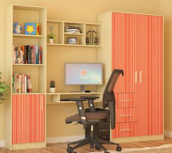 Detská izba Simba rainbow oranžová