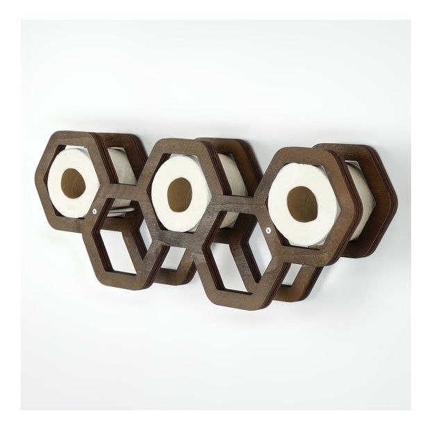 Držač za toaletni papir Dotobi 1 (orah)