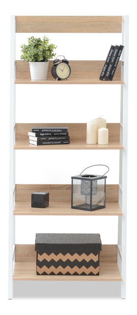 Raft Boge R (stejar + alb)