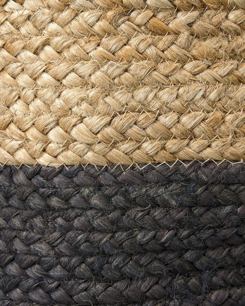 Set 3 ks úložných košov Jabza (prírodná)