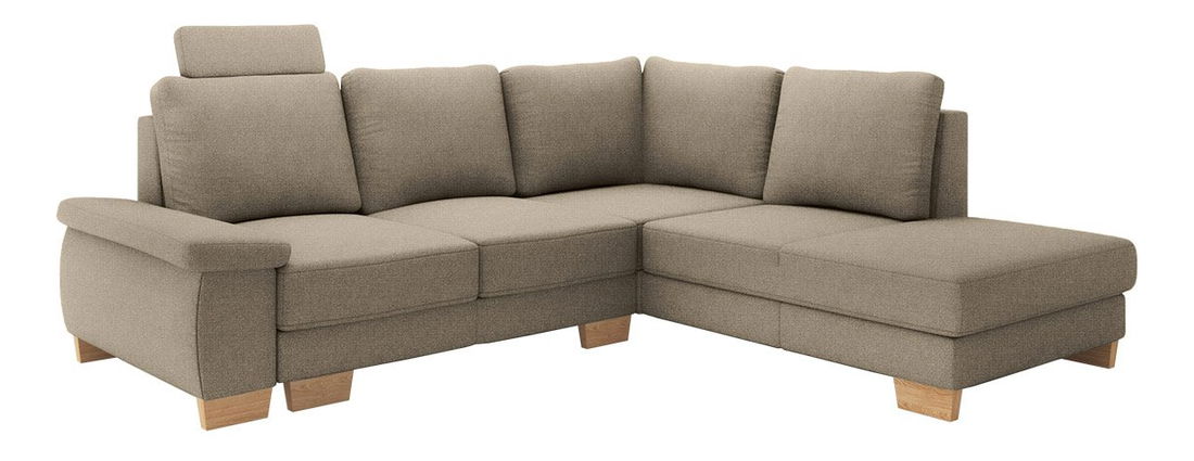 Sarokkanapé Loxy 2 (barna) (tárolóhellyel) (J)