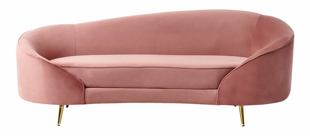 Canapea trei locuri Samella (roz) 