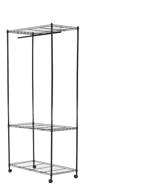 Vješalica na kotačićima Vesperi (crna)