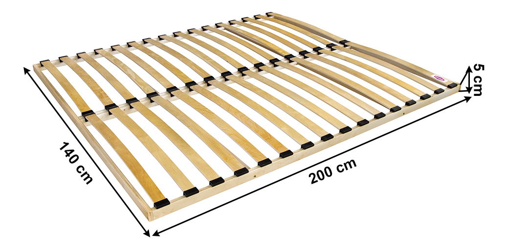 Podnica od lamela 140x200 cm Monte