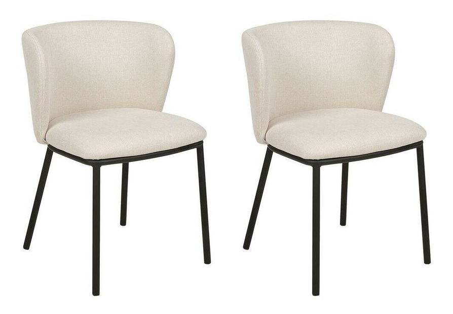 Set 2 ks jedálenských stoličiek Minik (biela)