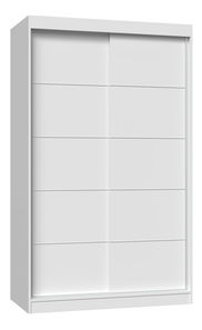 Šatníková skriňa s posuvnými dverami Igatossa 120 B (biela)