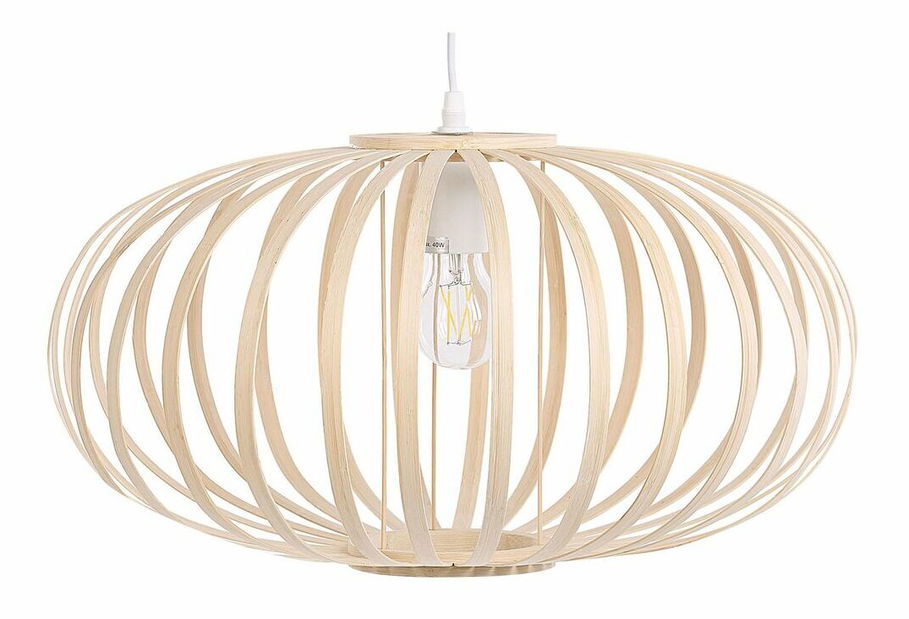 Lampă de perete HEVILA (lemn deschis)