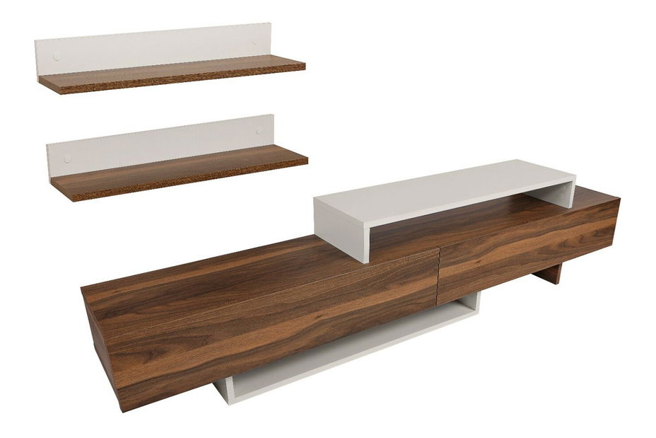 Obývacia stena Nirvy (biela)