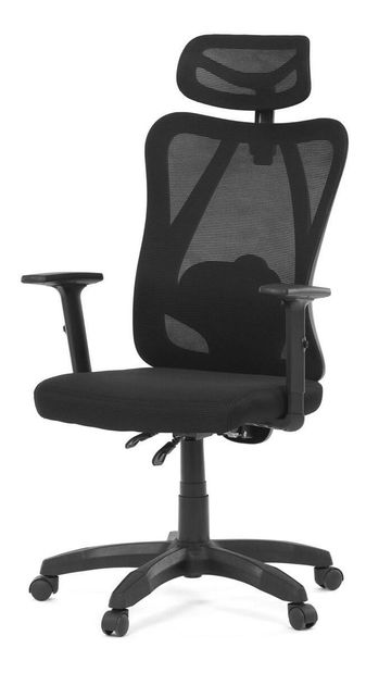 Fotoliu birou Kalisz (negru)