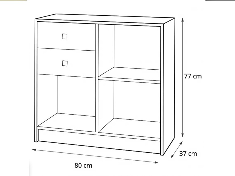 Komód Torton T13 (Ľ)