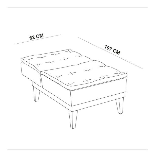 Set canapea fotoliu Fiorucci (gri închis)