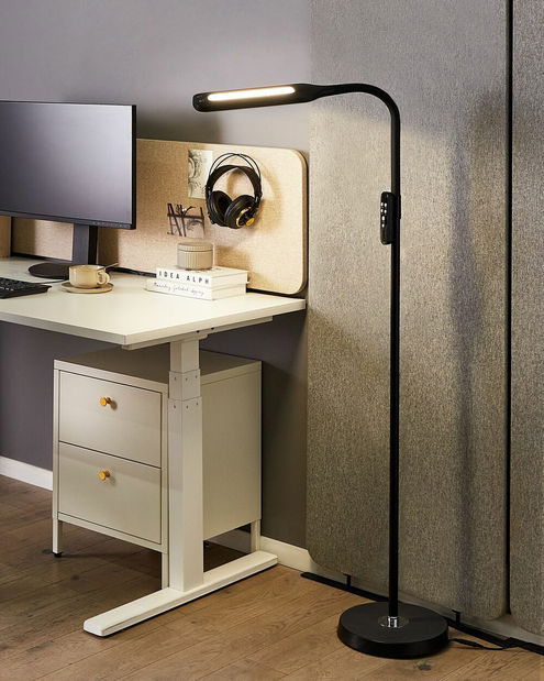 Podna svjetiljka Anran (crna)