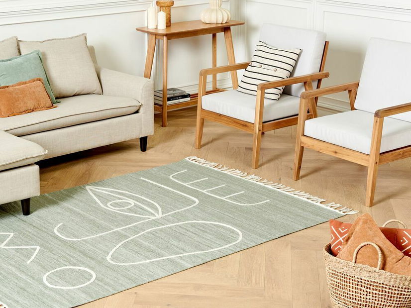 Covor 140 x 200 cm Yavie (verde)