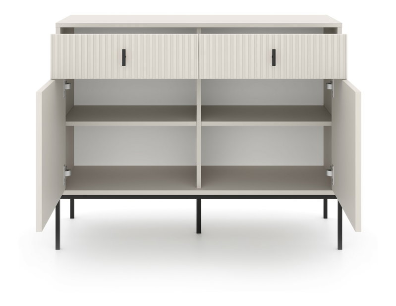Komoda Magara 2D2S (kašmír + čierna)