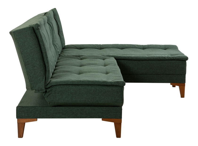 Rohová sedačka Santic (Zelená)