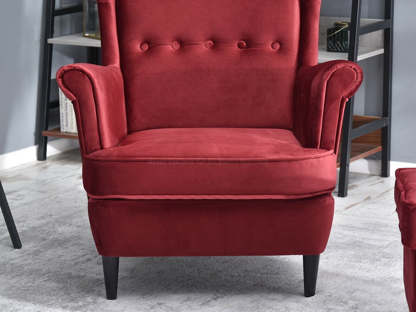 Relaxačné kreslo Margis (čierna)