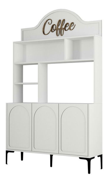 Príborník Lyra (biela + čierna)