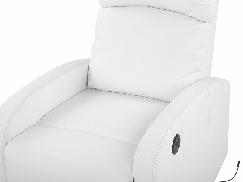 Fotelja za opuštanje Virtudosa (bijela) 