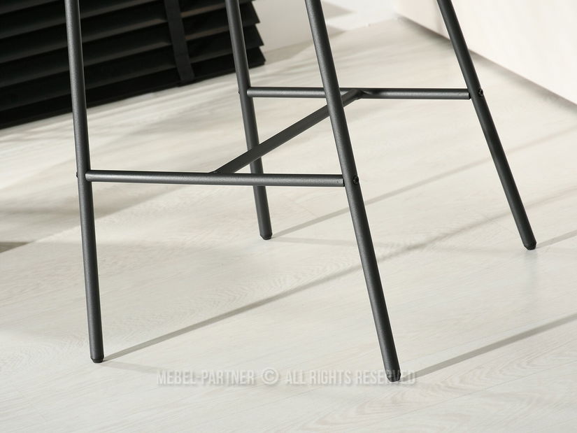 Barová stolička Ninasus (čierna)