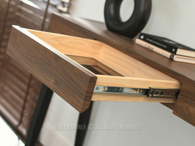 Măsuță consolă Mukusiz (negru)