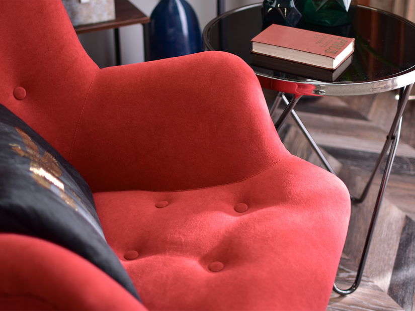 Hojdacie kreslo Laurentino (čierna)