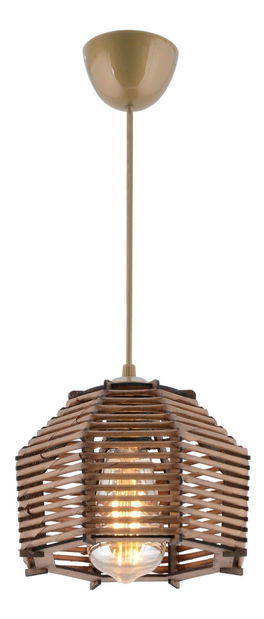 Stropna svjetiljka Bamborenso 2 (prirodna)