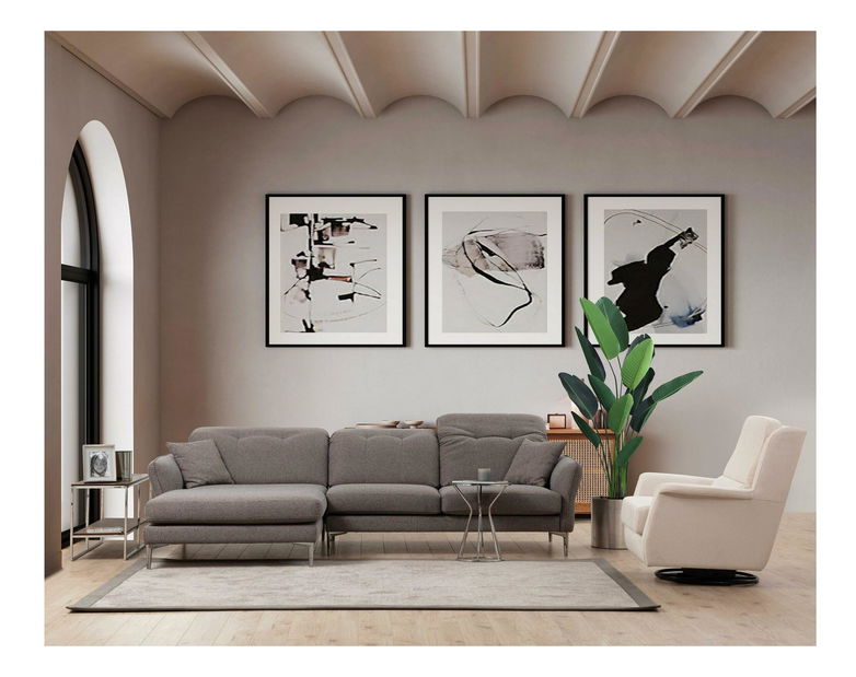 Colțar Cestaruna (S) (gri + Argintiu)