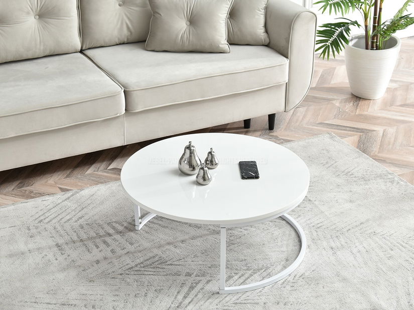 Stolić za kavu Kolja stolić Xl (bijela)