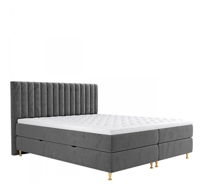 Manželská posteľ Boxspring 140 cm Rondel (fresh 32)