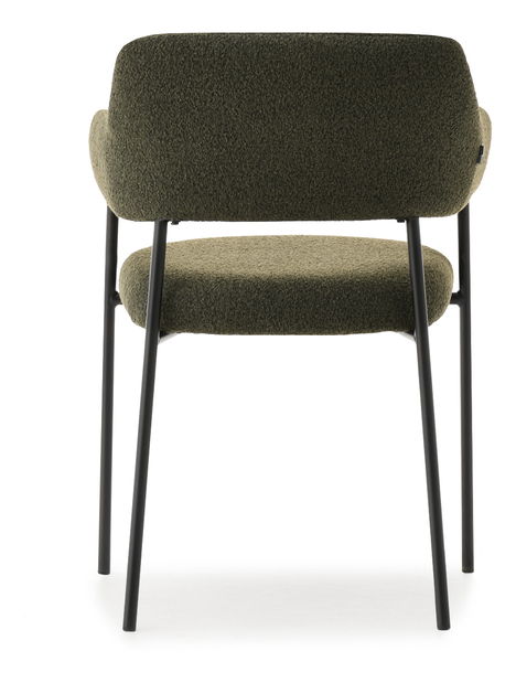 Jedálenská stolička Exigente (zelená + čierna)