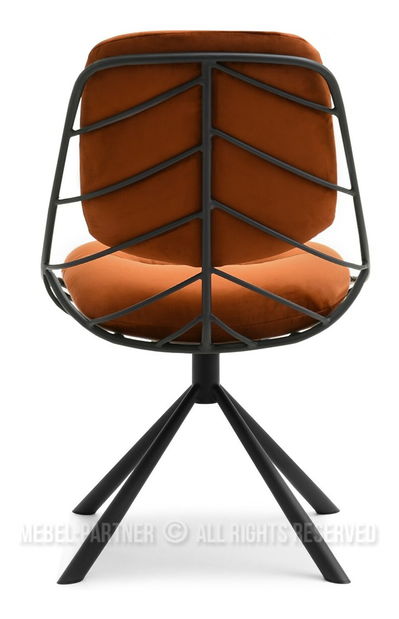 Scaun Brooklyn (cupru + negru)