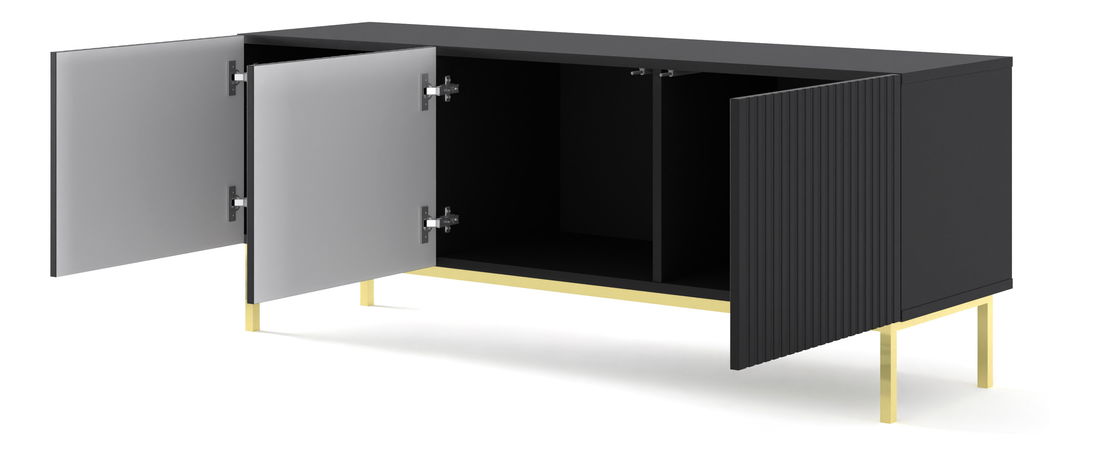 TV stolík/skrinka Rawy 1 (čierna)